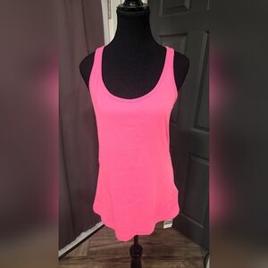 Adidas Women's Pink Racer Back Tank Top